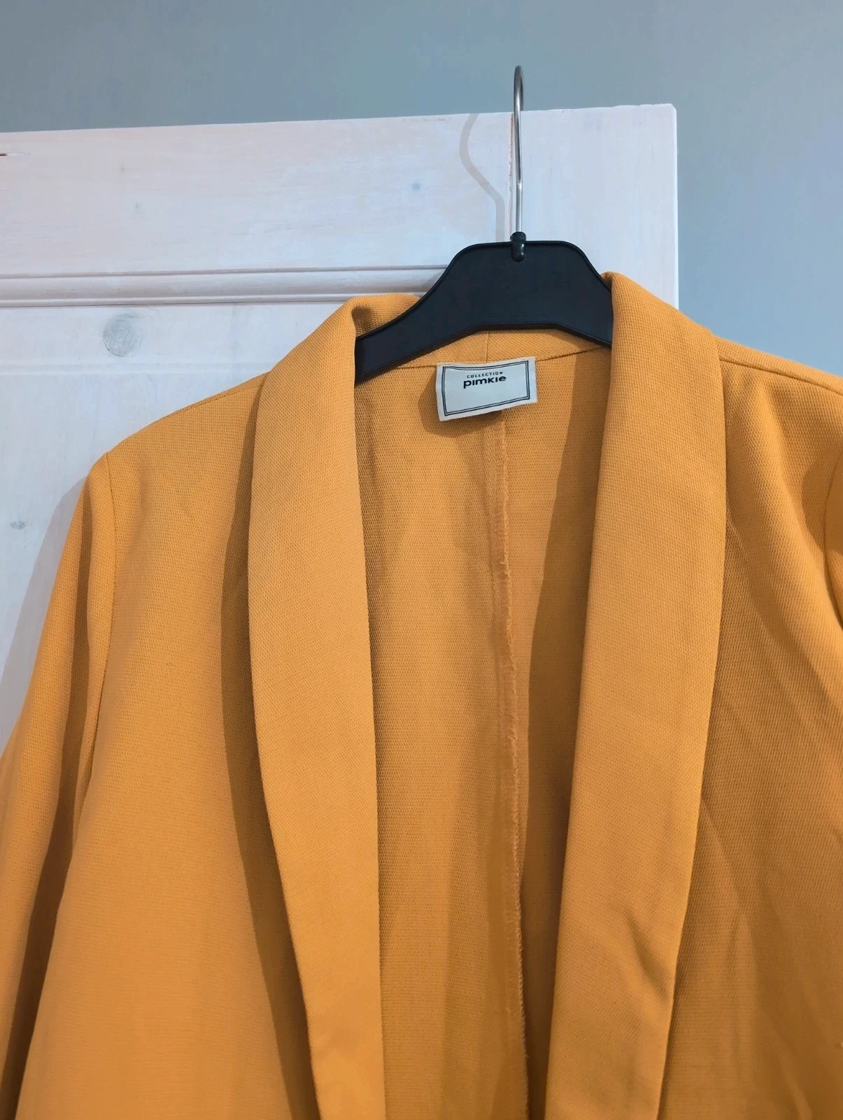 Pimkie - Veste blazer femme jaune moutarde - Taille 36 / S - Veste de mi-saison. – Pimkie – taille S / 36 / 8 3