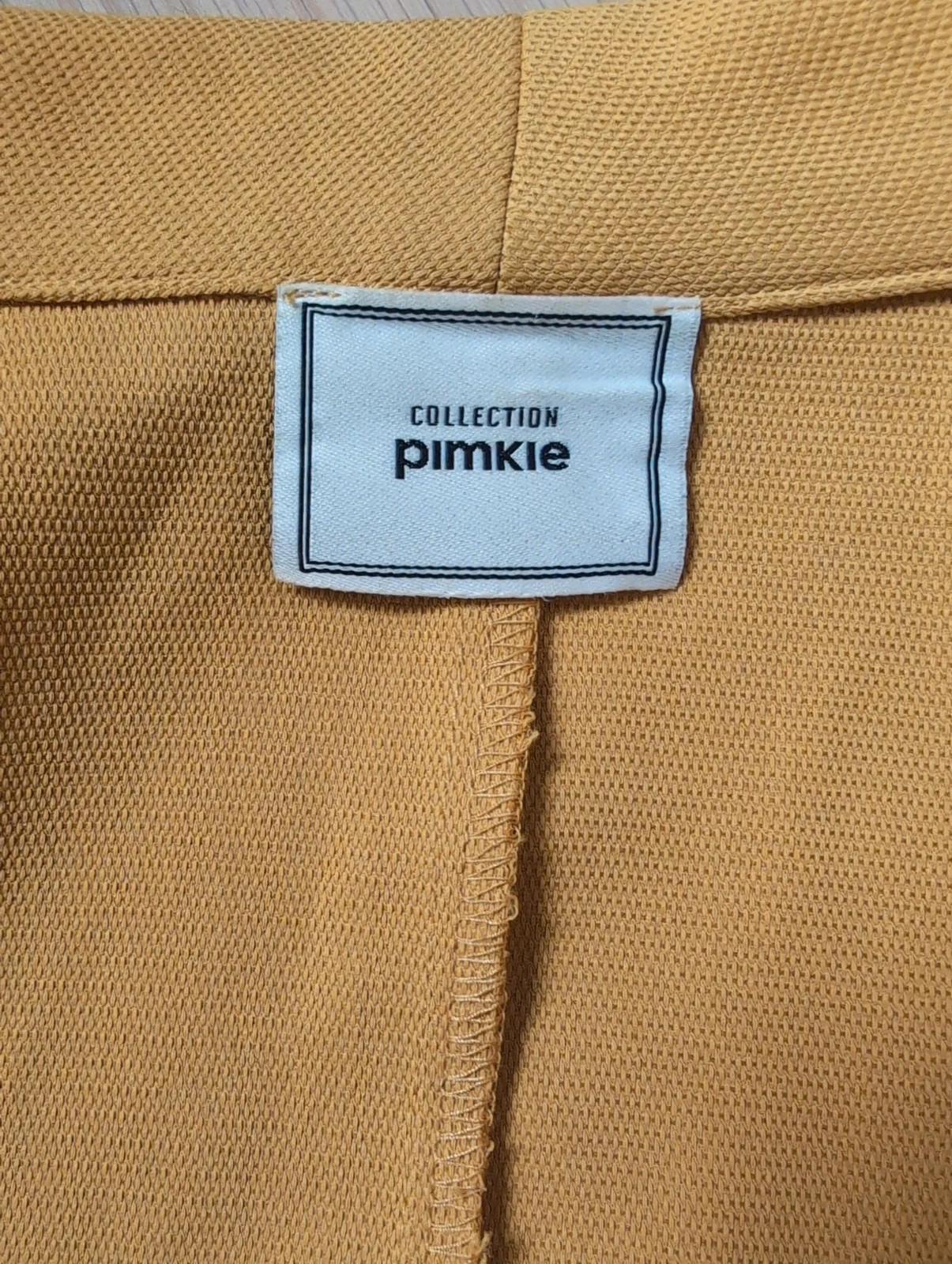 Pimkie - Veste blazer femme jaune moutarde - Taille 36 / S - Veste de mi-saison. – Pimkie – taille S / 36 / 8 4