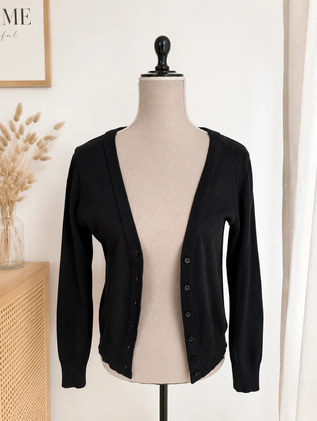 Gilet noir fin Jennyfer – Taille M / 38 / 10 style casual