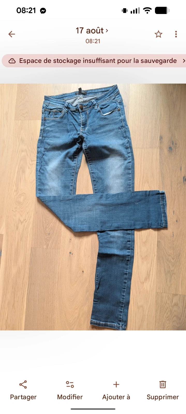 Jean femme Jennyfer – Taille 36 – coupe Intemporelle – Jennyfer – taille S / 36 / 8 2