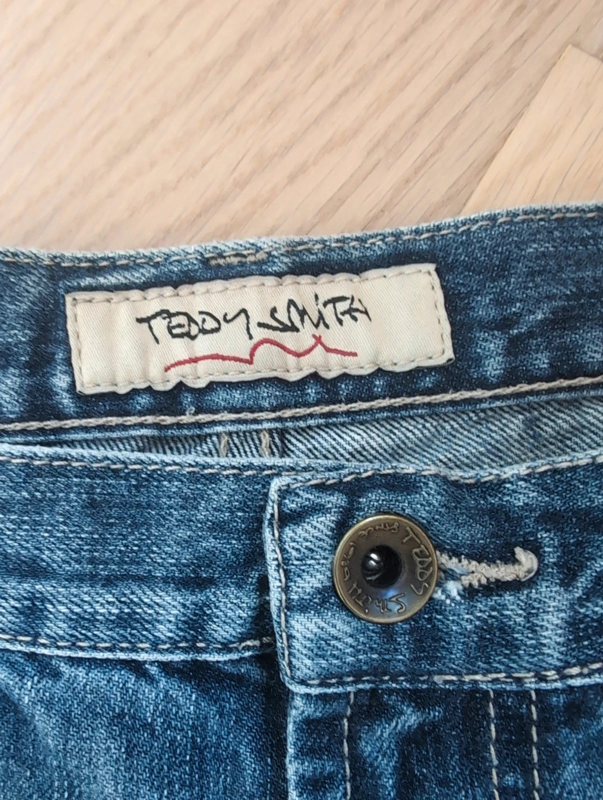 Jean Teddy Smith garçon bleu délavé – 14 ans / 164 cm – Teddy Smith – taille 14 ans / 164 cm 2