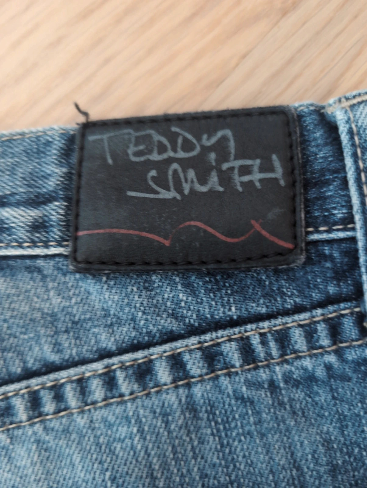 Jean Teddy Smith garçon bleu délavé – 14 ans / 164 cm – Teddy Smith – taille 14 ans / 164 cm 5