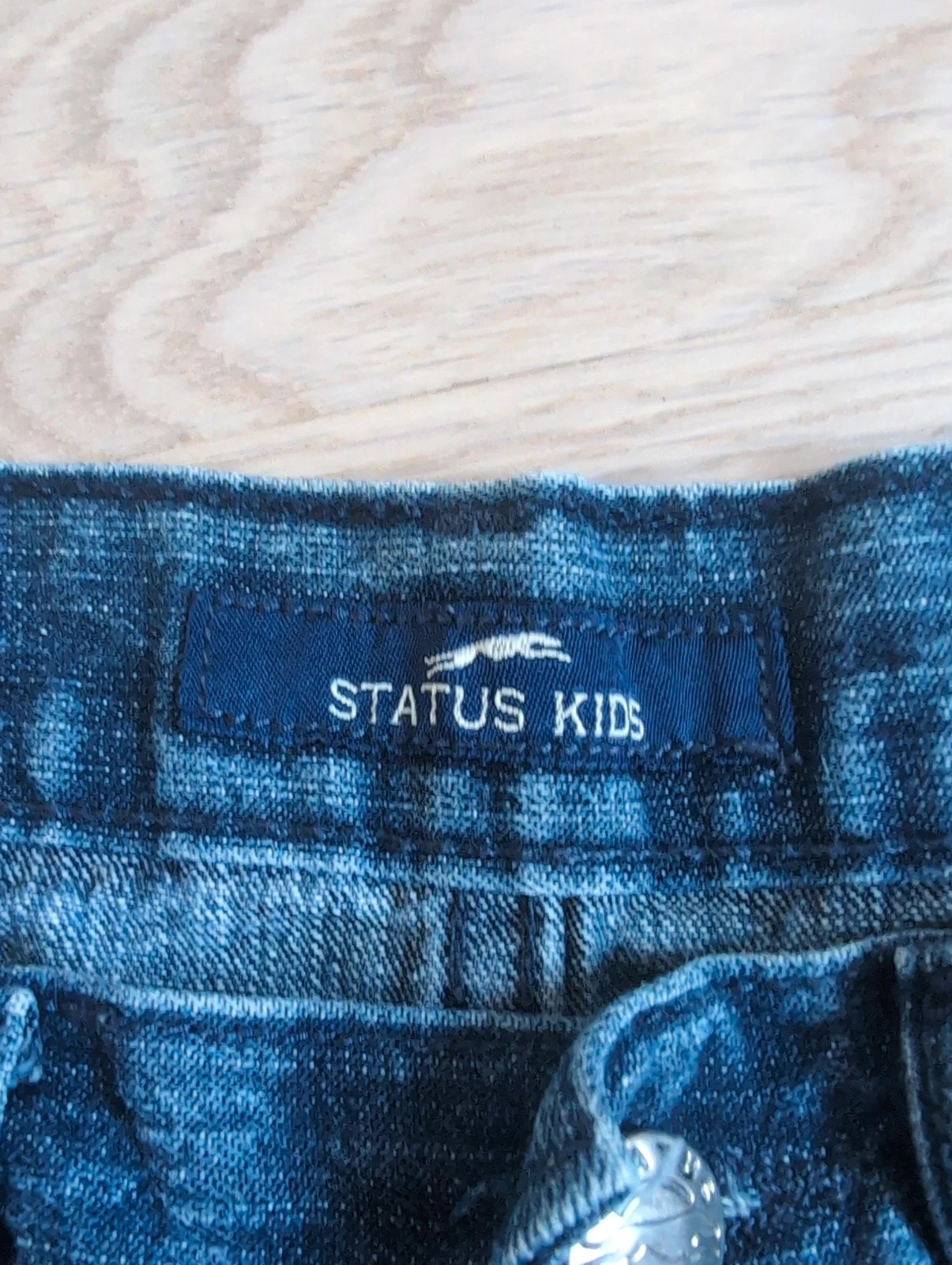 Jean Status garçon 12 ans – bleu denim coupe classique – Status – taille 12 ans / 152 cm 2