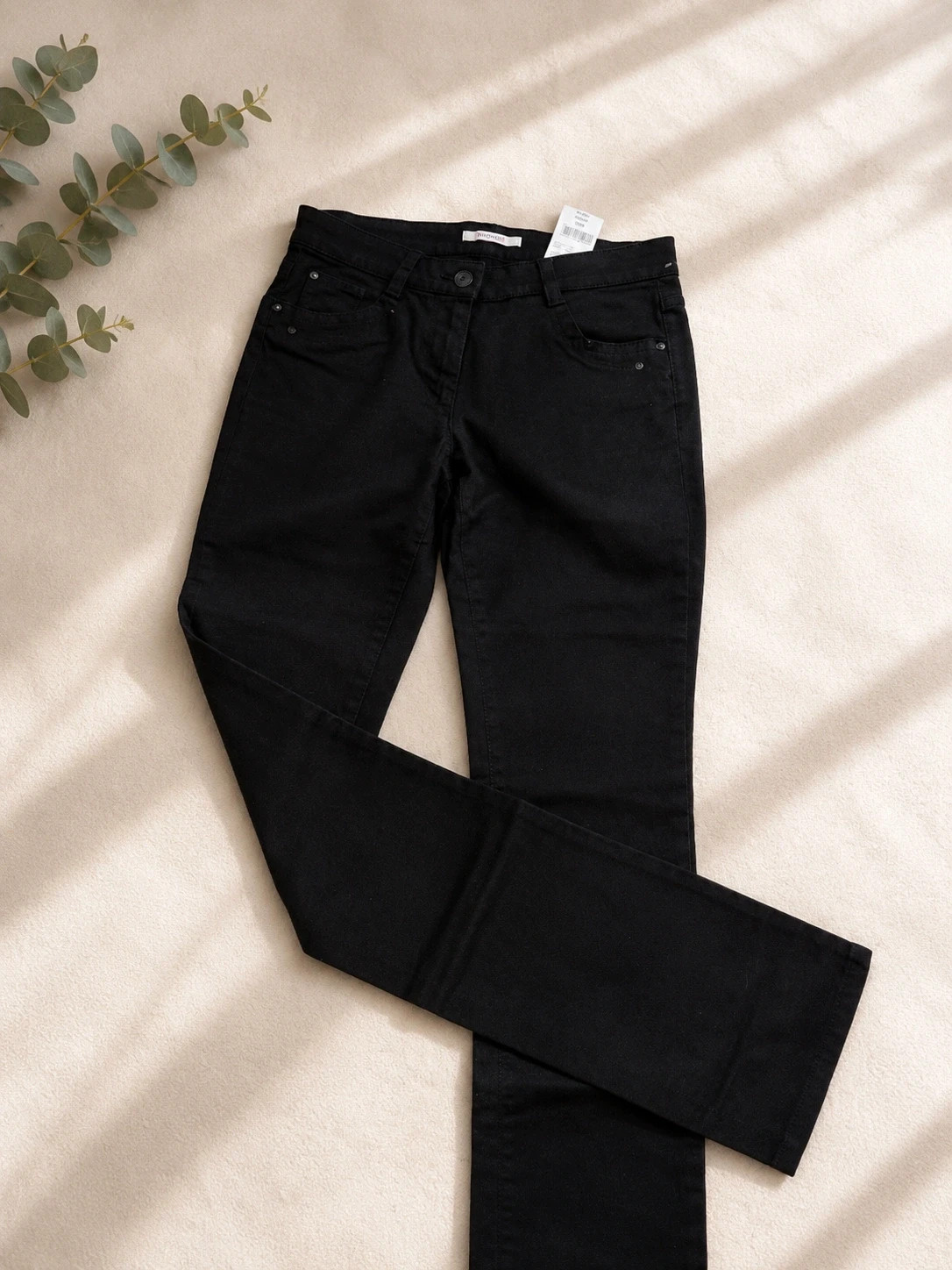 Jean noir Camaïeu XS / 34 – Coupe Slim Skinny – style casual