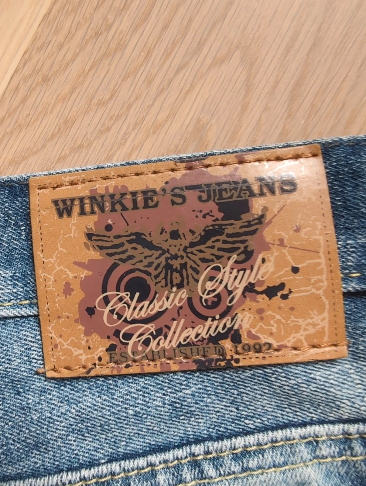 Jean Winkie’s Blues 14 ans – Bleu délavé look casual streetwear – Winkies – taille 14 ans / 164 cm 5