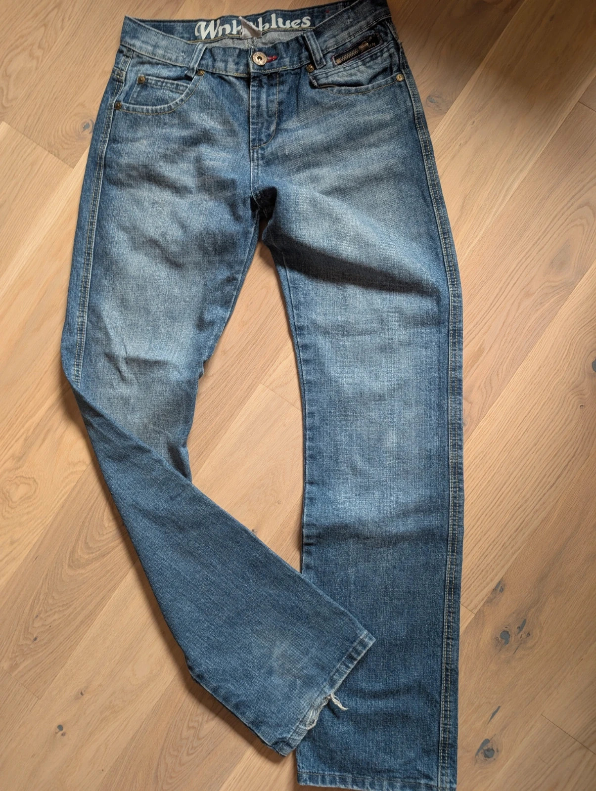 Jean Winkie’s Blues 14 ans – Bleu délavé look casual streetwear