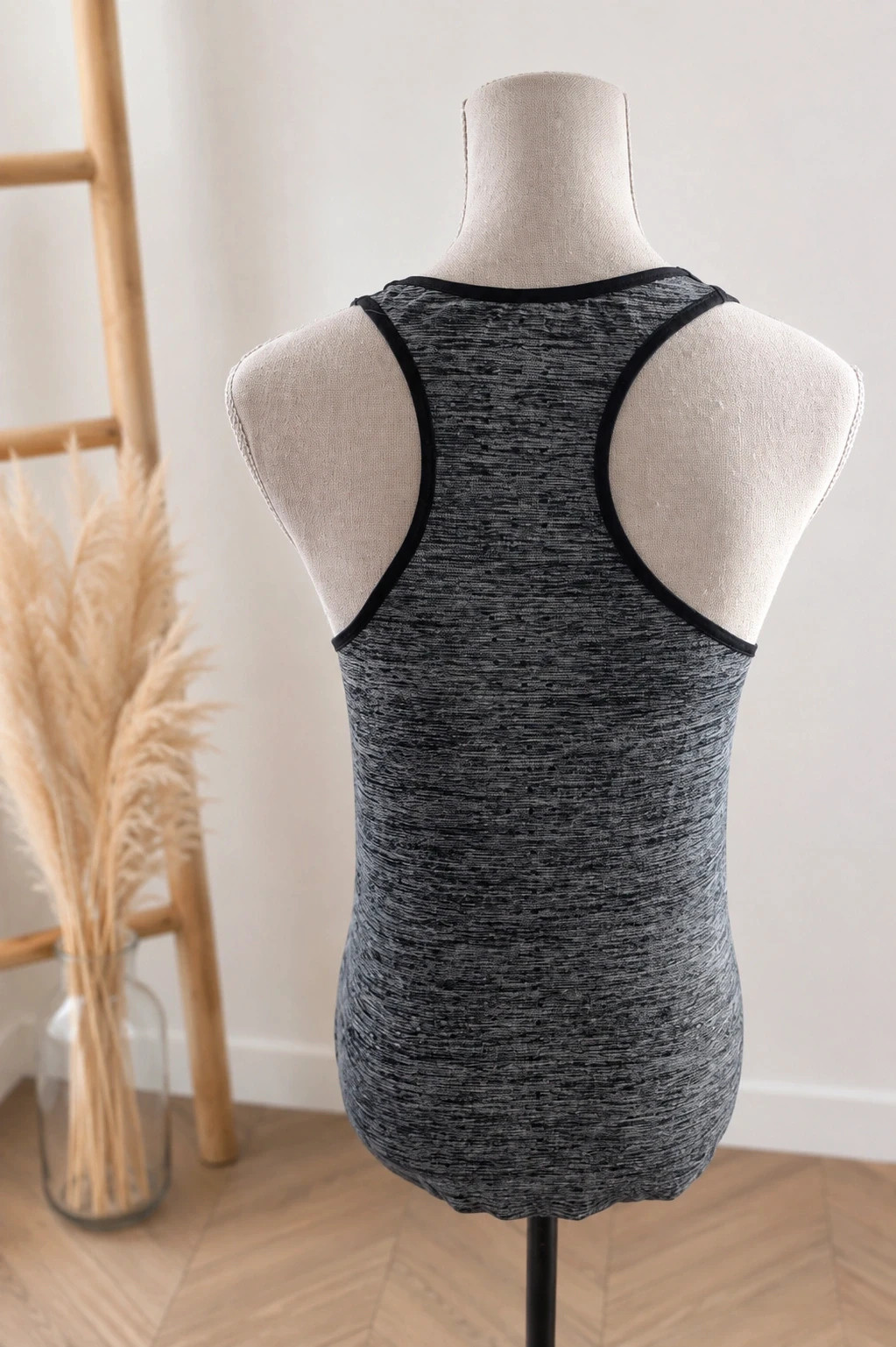 Crivit -débardeur sport running femme M gris chiné dos nageur – Crivit – taille M / 38 / 10 2