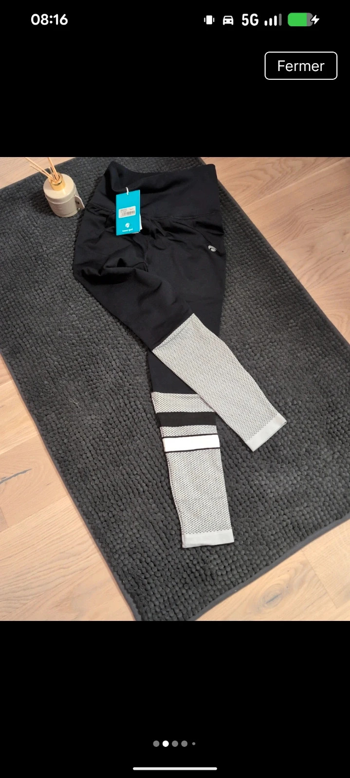 Legging Oceans Apart Taille S Neuf Étiquette Running Fitness Yoga Taille Haute Gainant Noir – Oceans Apart – taille S / 36 / 8 3
