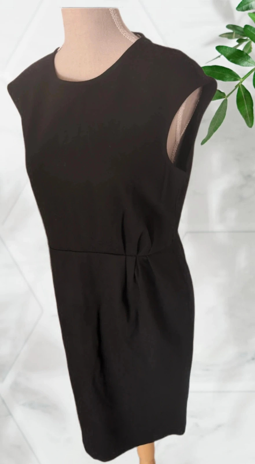 Robe Tailleur cintré femme noir H&M taille M chic et tendance