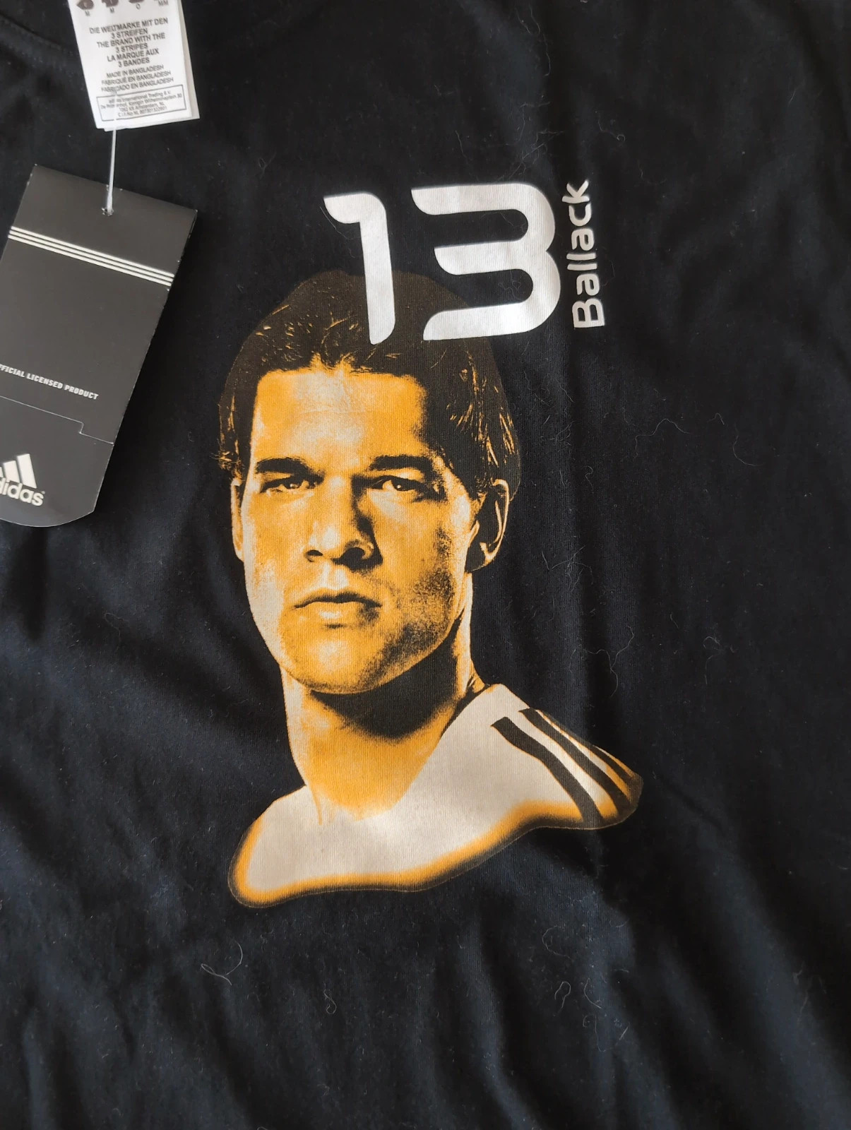 Adidas Michael Ballack N13 – T-shirt Collector Officiel – Taille M – adidas – taille M 3