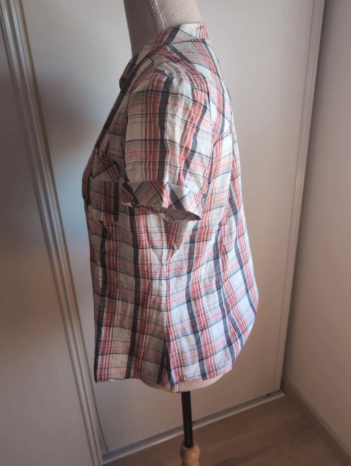 Chemise Zara à carreaux vintage femme . T M - Style preppy vintage – Zara – taille M / 38 / 10 5