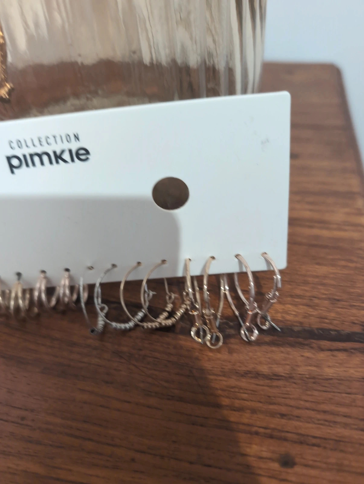 Lot de 8 paires de boucles d'oreilles créoles Pimkie – Argenté & Doré – Pimkie 3