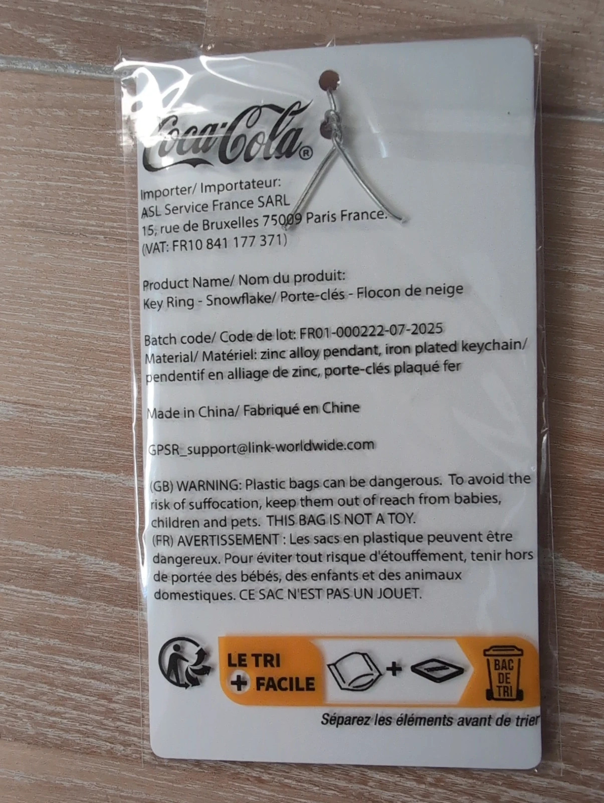 Porte-clés Officiel Coca-Cola x Jeux Olympiques Milano Cortina 2026 – Collector Rare – Coca-Cola 3