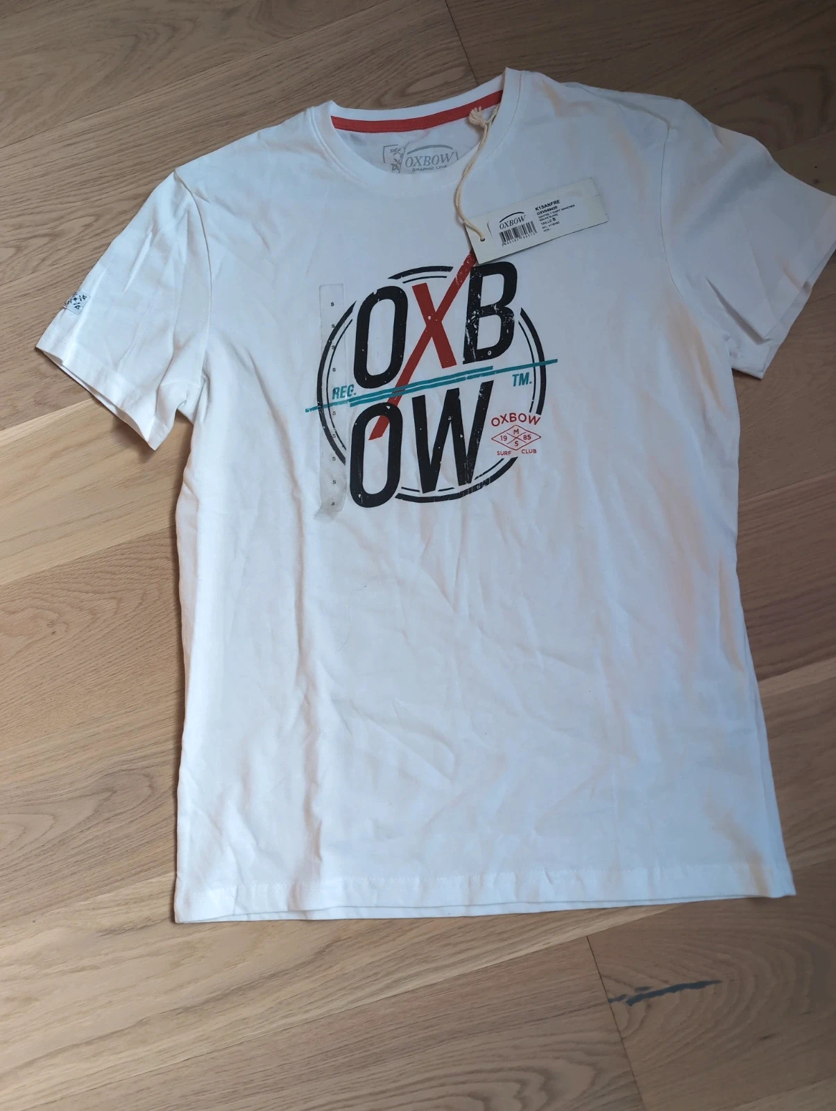 Tee-shirt Oxbow blanc femme T. S/36 neuf avec étiquette 🌊 – Tendance – taille S / 36 / 8 2
