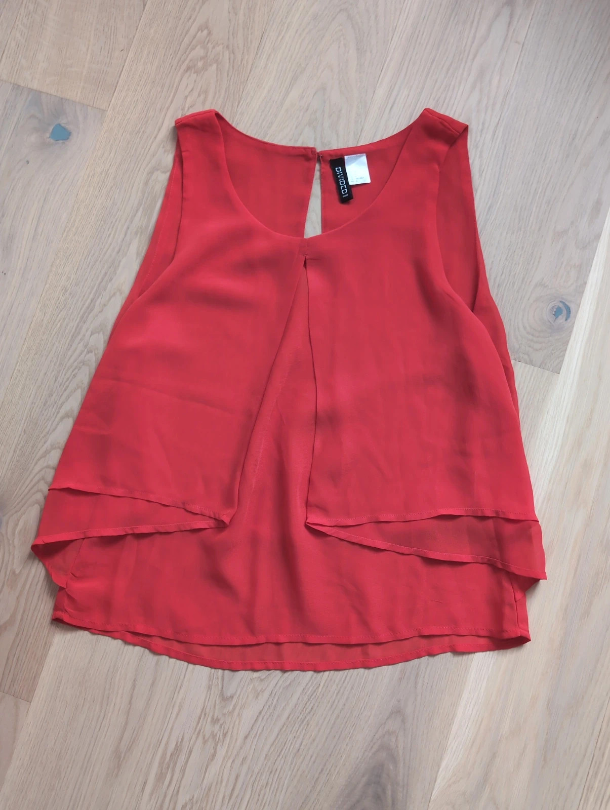 Top d’été rouge fluide H&M – XS 34 – Élégant & léger – Tendance – taille XS / 34 / 6 2