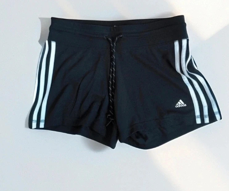 Adidas Climalite Short Sport Femme Noir 3 Bandes XS 34 Neuf sans étiquette – adidas – taille XS / 34 / 6 2