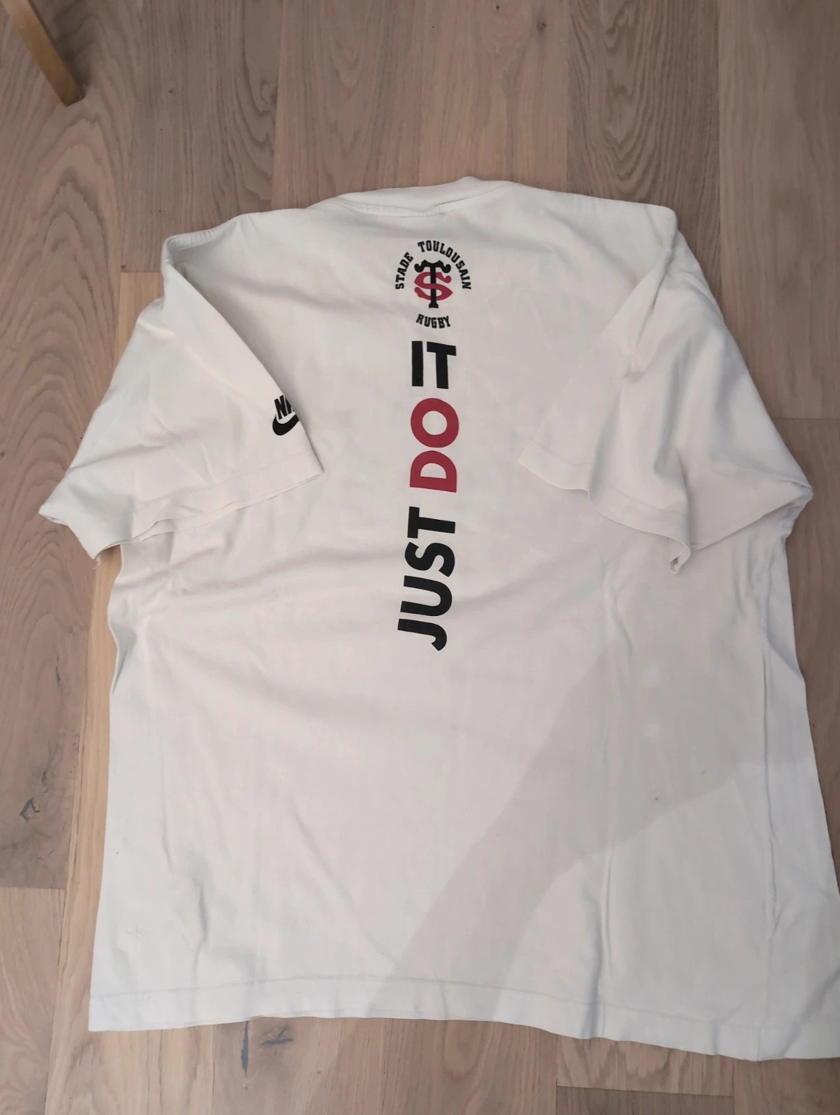 T-shirt Nike Stade Toulousain Vintage Made in UK Rugby Collector Y2K rare Taille M – Vintage Dressing – taille M 4