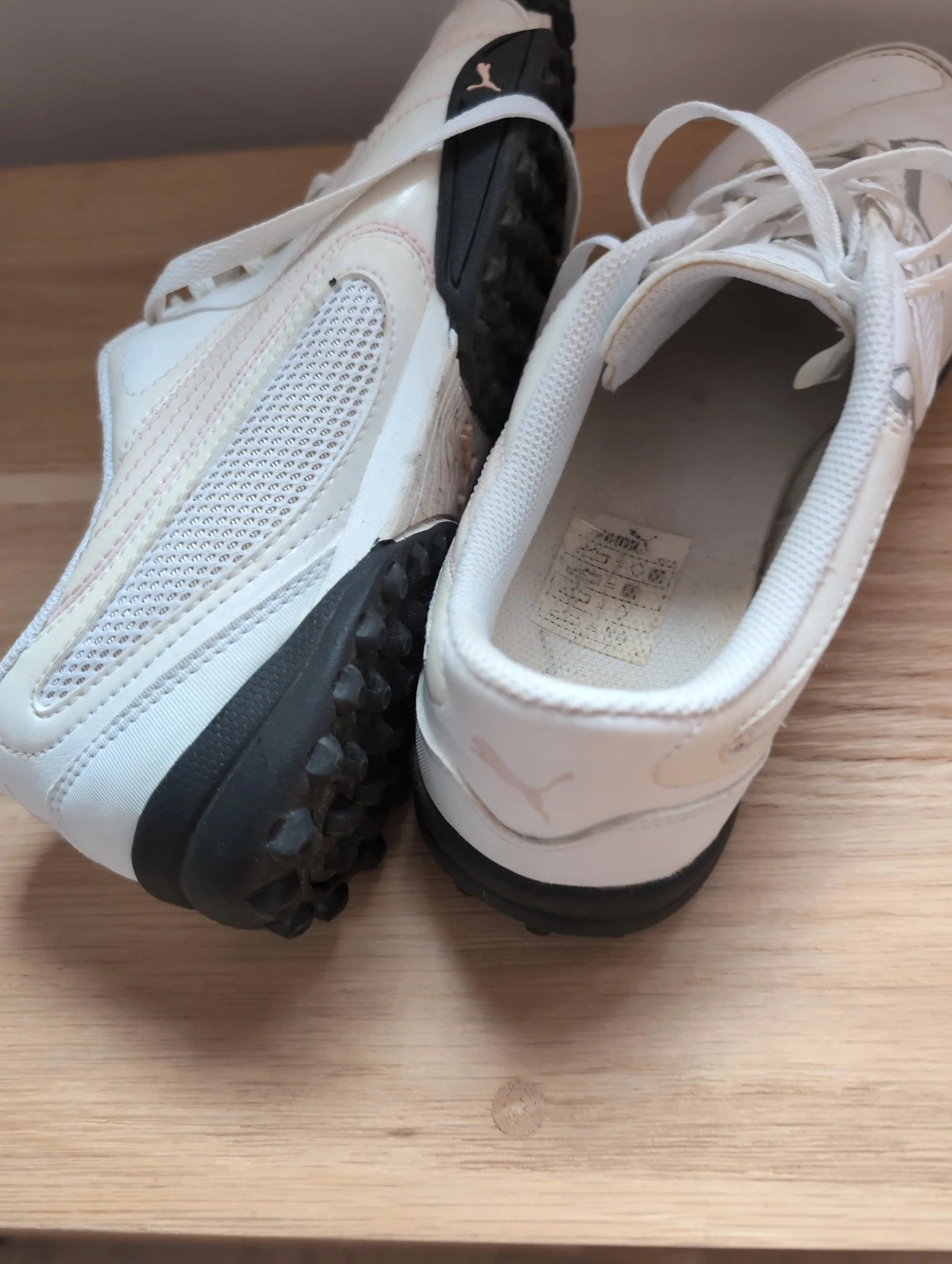Puma cuir blanc T41 – sneakers élégantes, très bon état – Puma – taille 41 5