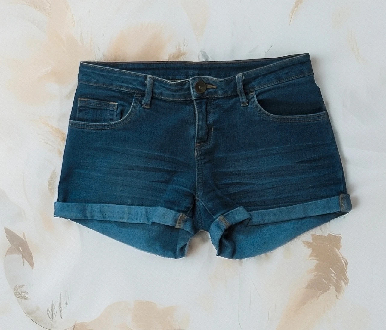 Short jean bleu denim été tendance Kiabi - Taille 34 très bon état – Kiabi – taille XS / 34 / 6 2