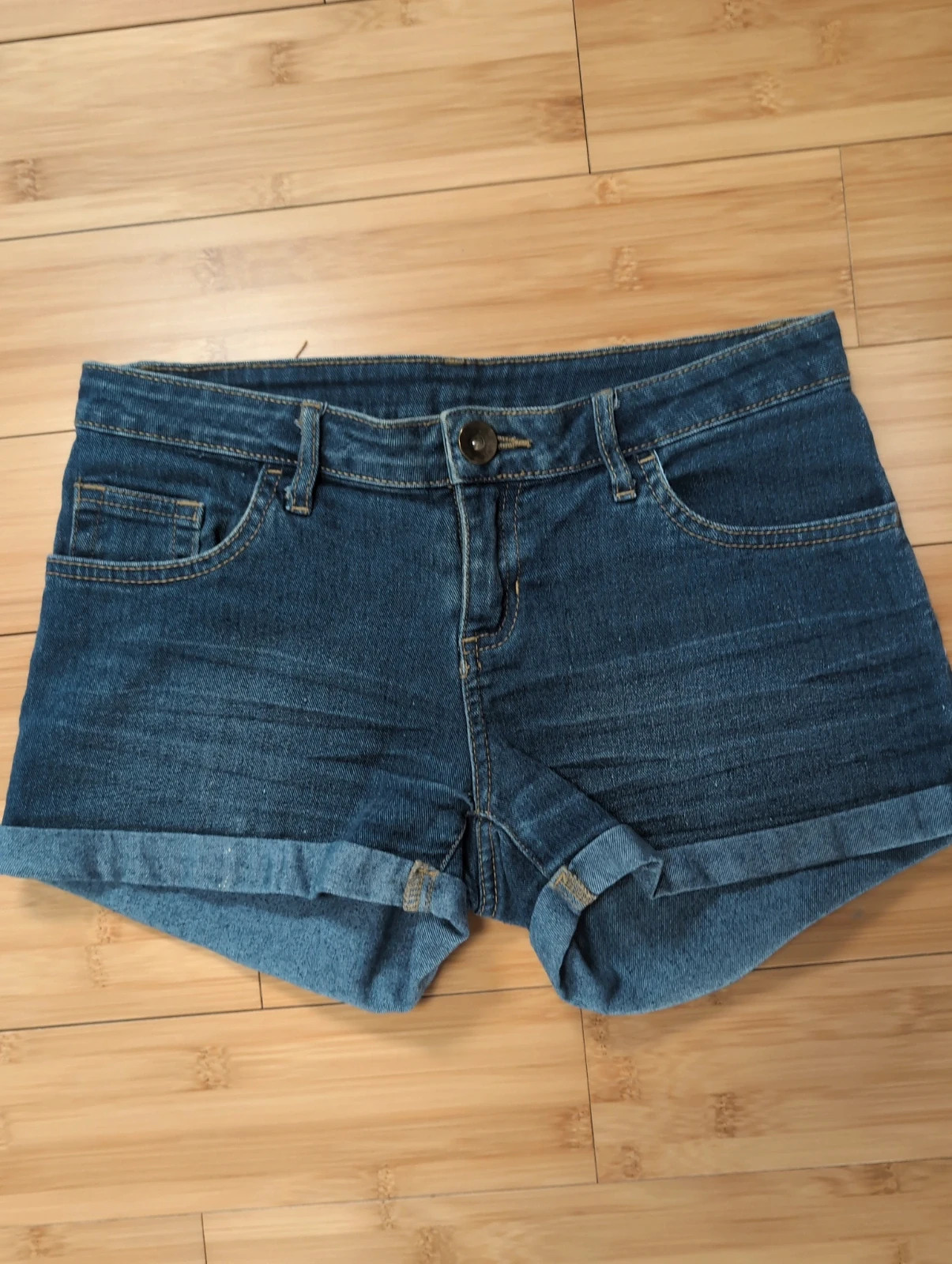 Short jean bleu denim été tendance Kiabi - Taille 34 très bon état – Kiabi – taille XS / 34 / 6 3