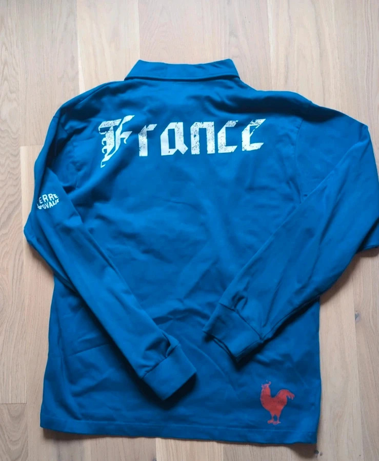 Polo de rugby bleu France N 10 Terre D'ovalie - Taille XL – Tendance – taille XL 3
