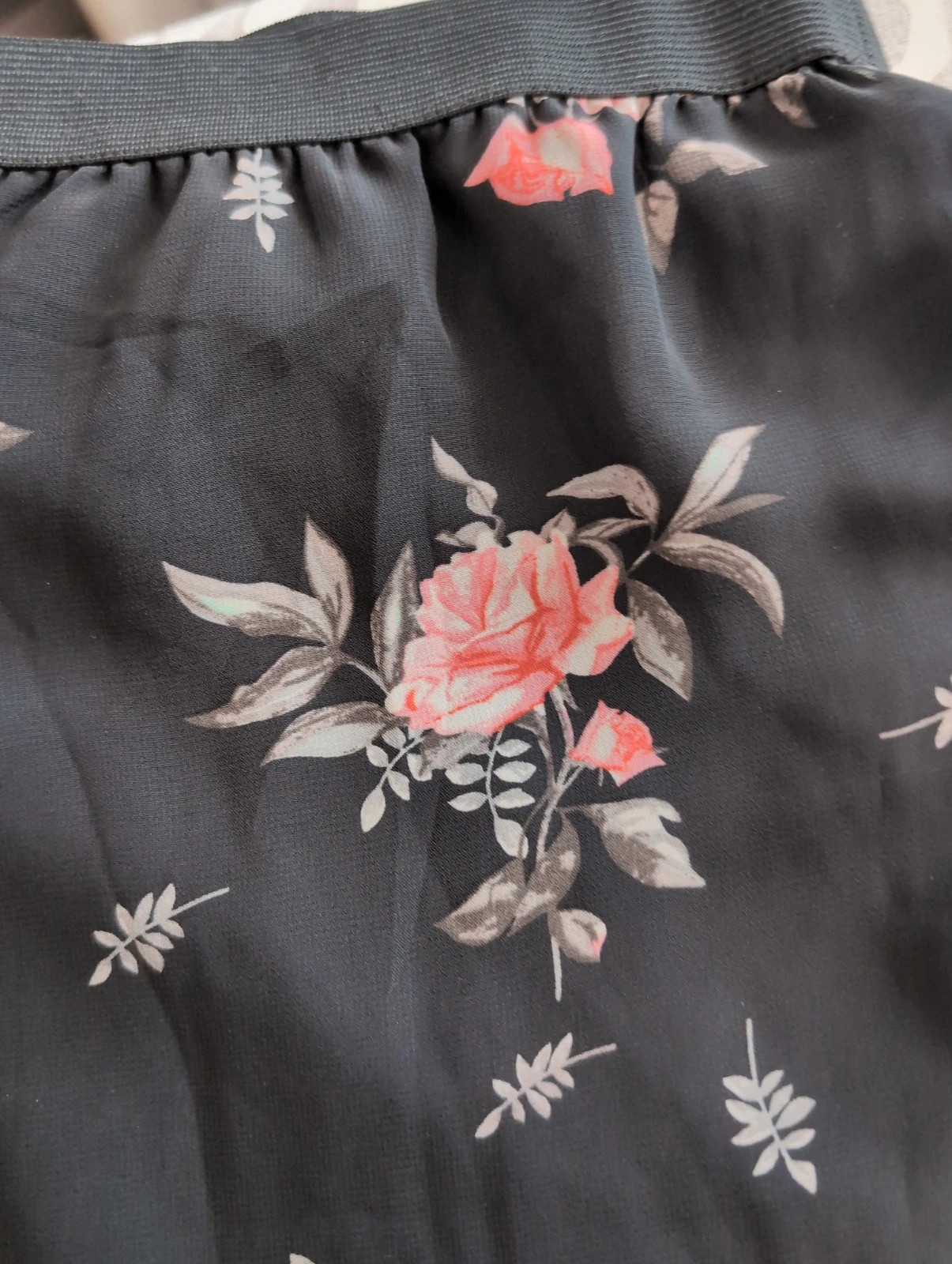 Jupe longue fluide H&M Imprimé fleuri Taille S – H&M – taille 36 4