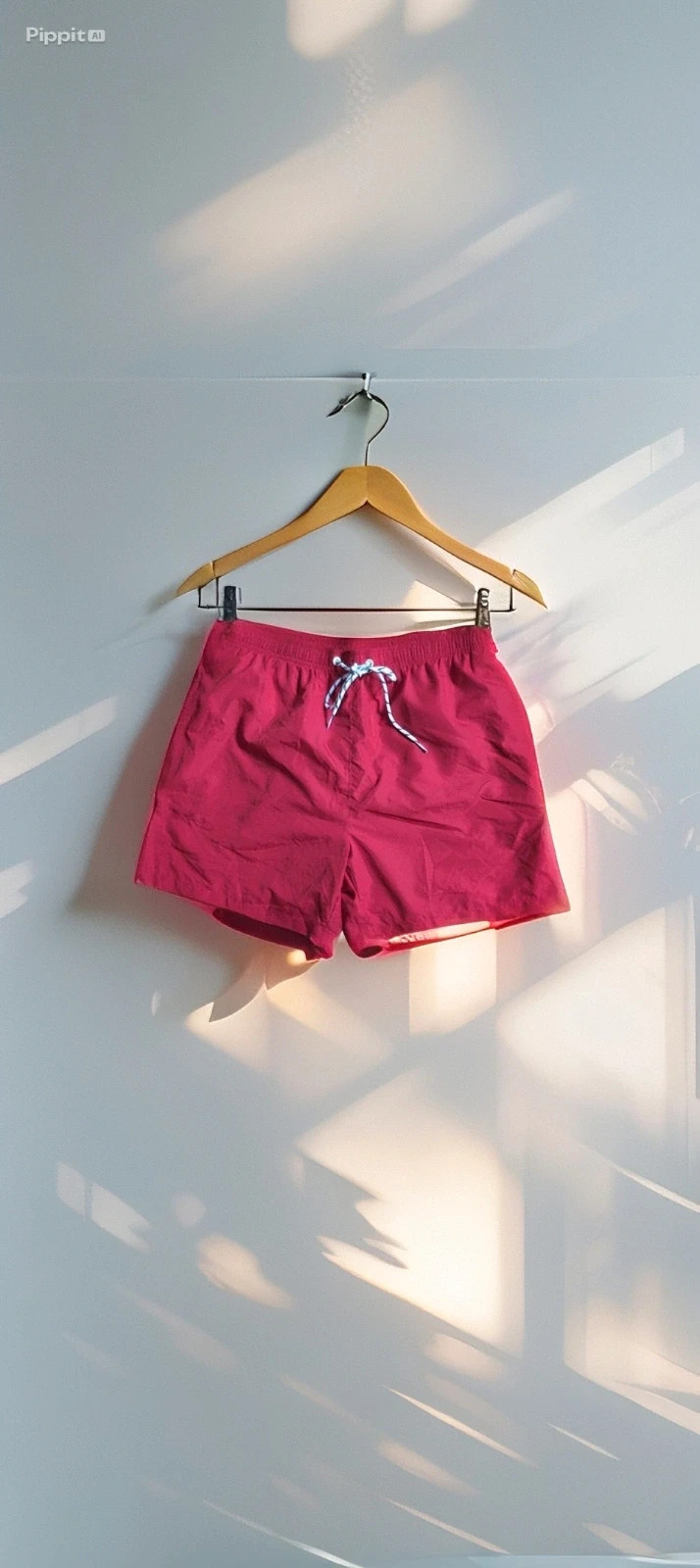 Short de bain rouge homme sansnom Taille S | Été plage piscine – Tendance – taille S 4