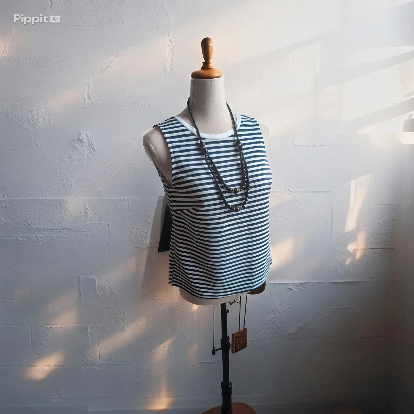 Débardeur rayé bleu marine et blanc - style marin chic Kiabi - Taille M parfait pour printemps été. – Tendance – taille M / 38 / 10 3