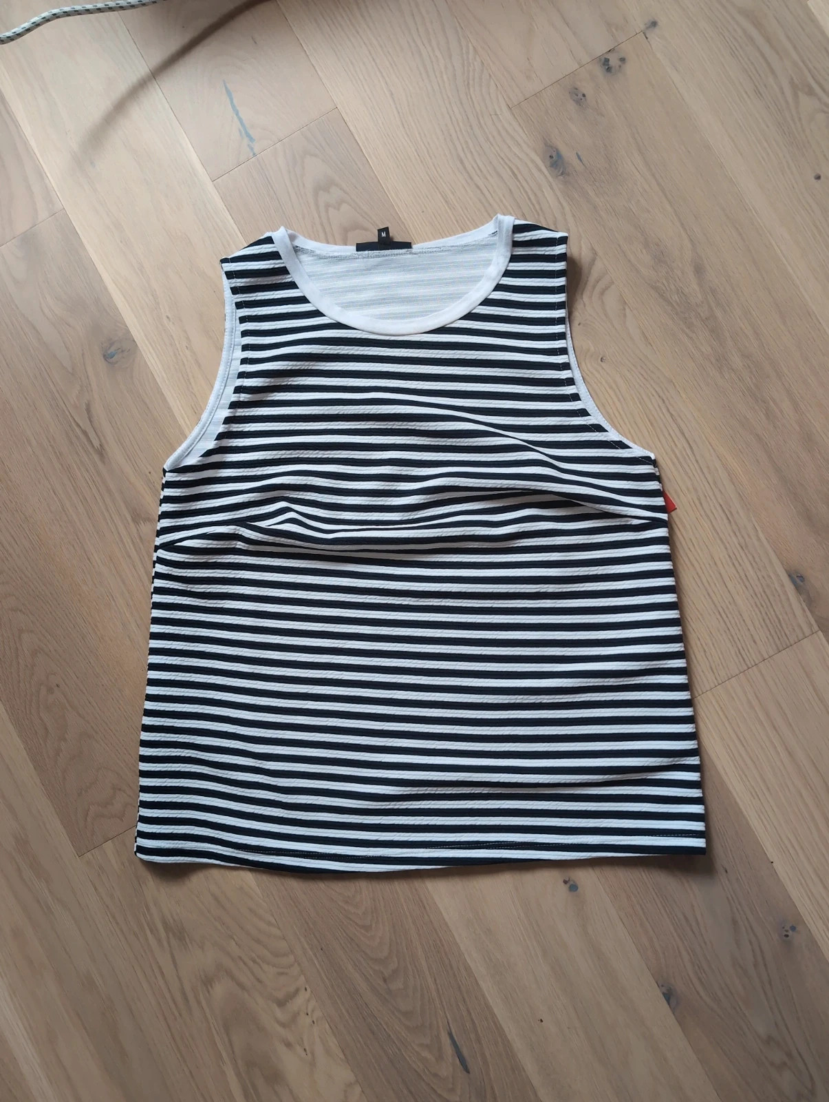 Débardeur rayé bleu marine et blanc - style marin chic Kiabi - Taille M parfait pour printemps été. – Tendance – taille M / 38 / 10 5