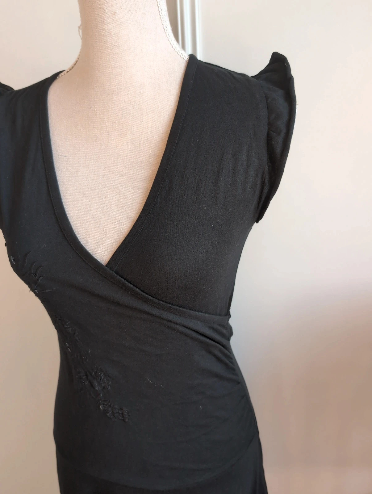 Robe cache cœur noire Cache cache - Taille 38 - Élégante et Féminine – Cache cache – taille M 5