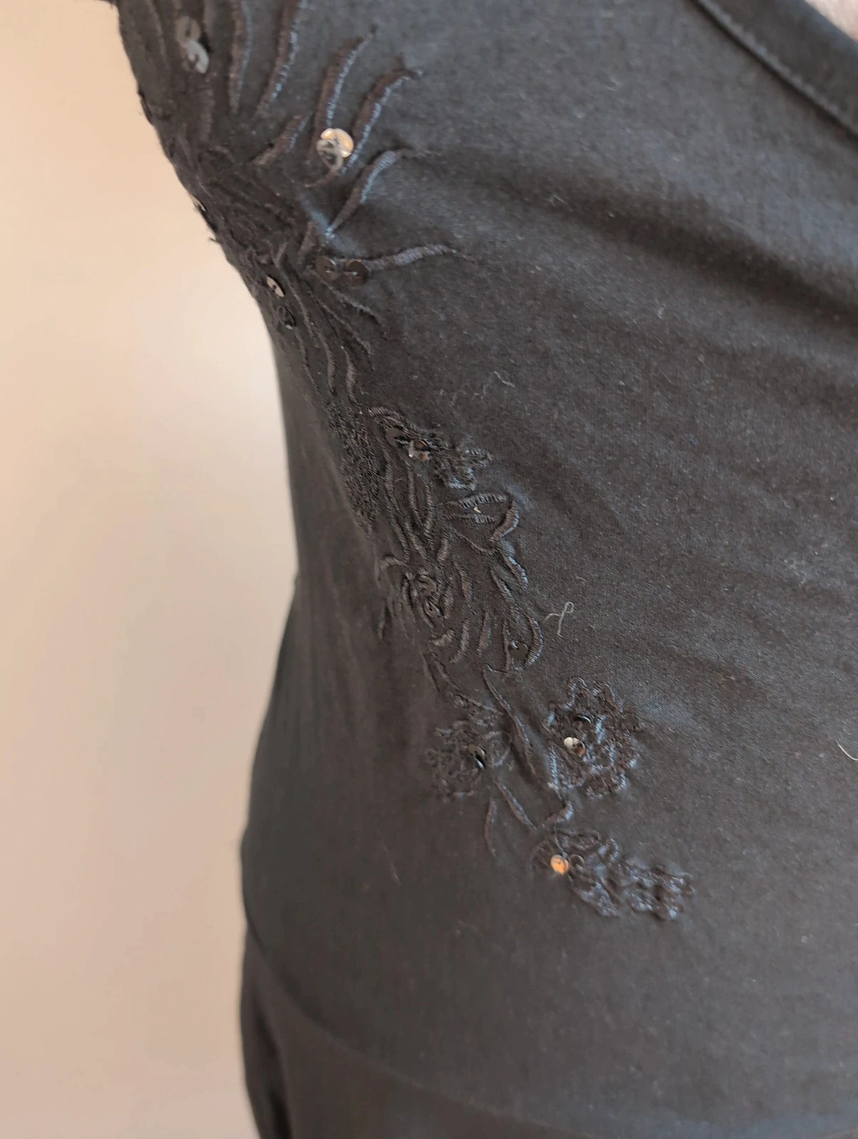 Robe cache cœur noire Cache cache - Taille 38 - Élégante et Féminine – Cache cache – taille M 2