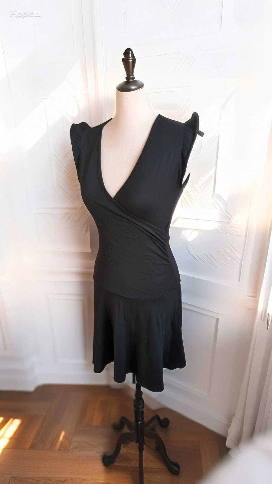 Robe cache cœur noire Cache cache - Taille 38 - Élégante et Féminine – Cache cache – taille M 3