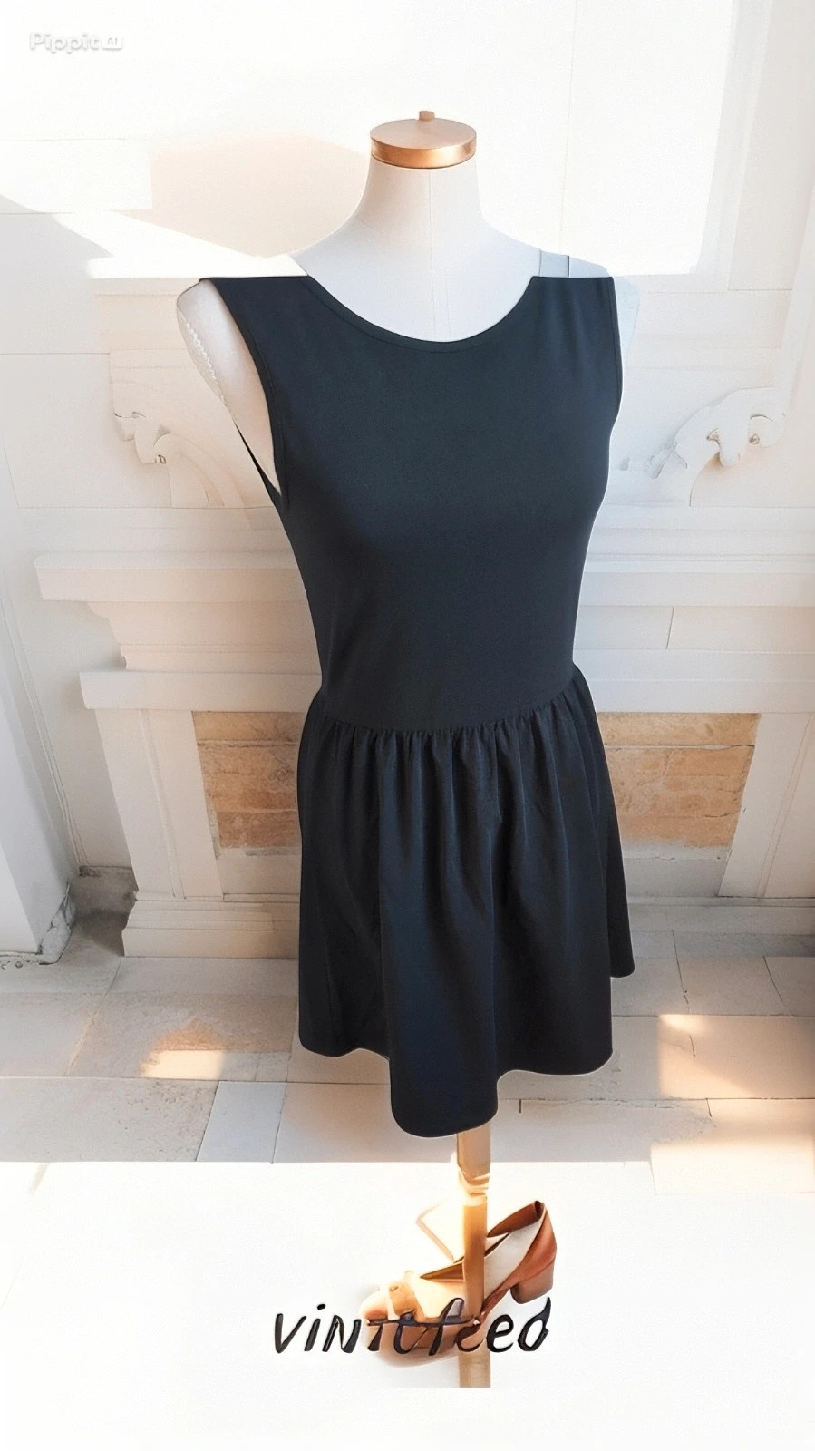 Robe casual chic noire d’été ONLY – Taille M