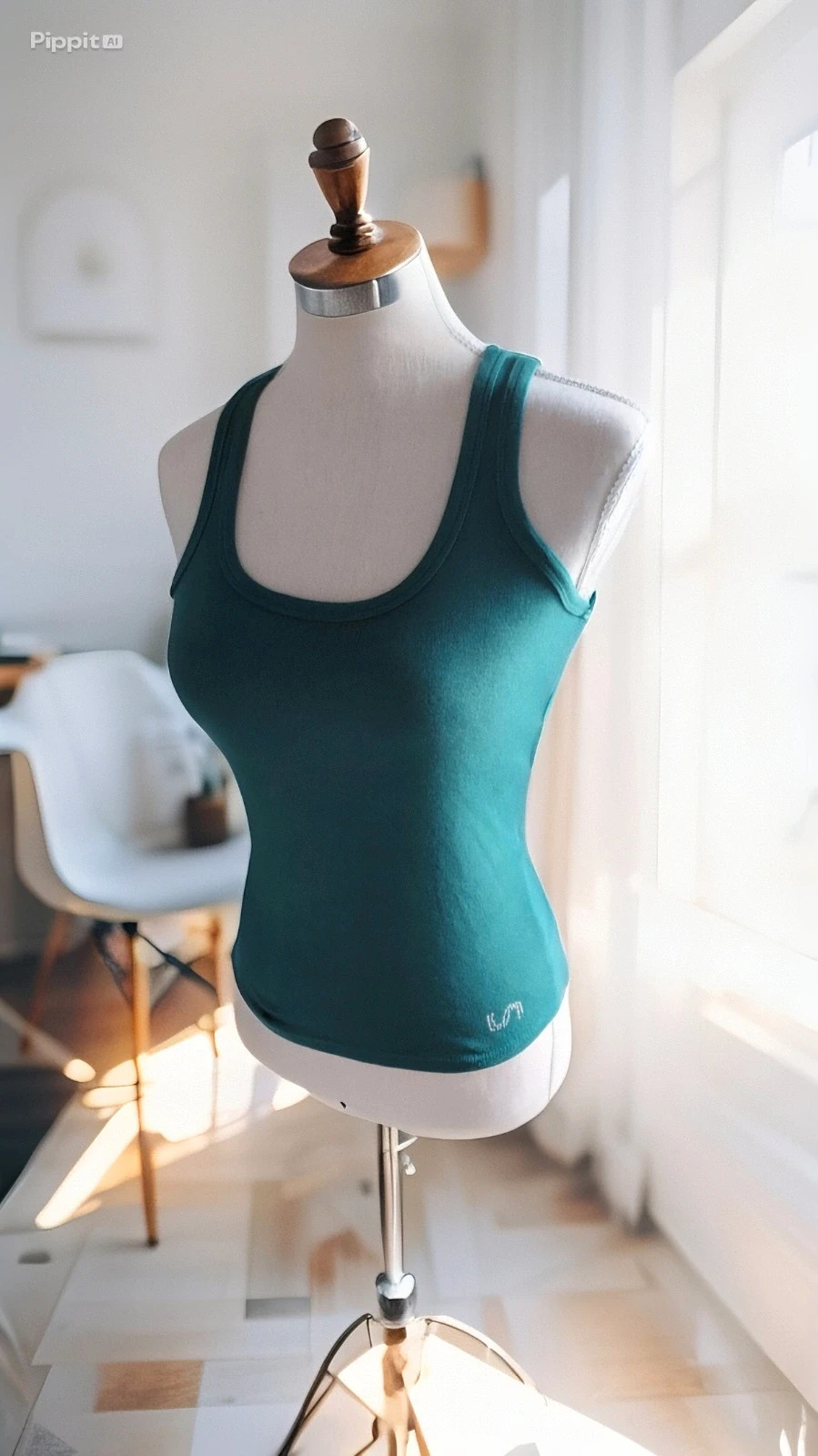 Débardeur Undiz vert foncé – Taille XS – Look chic et tendance – Undiz – taille XS 3