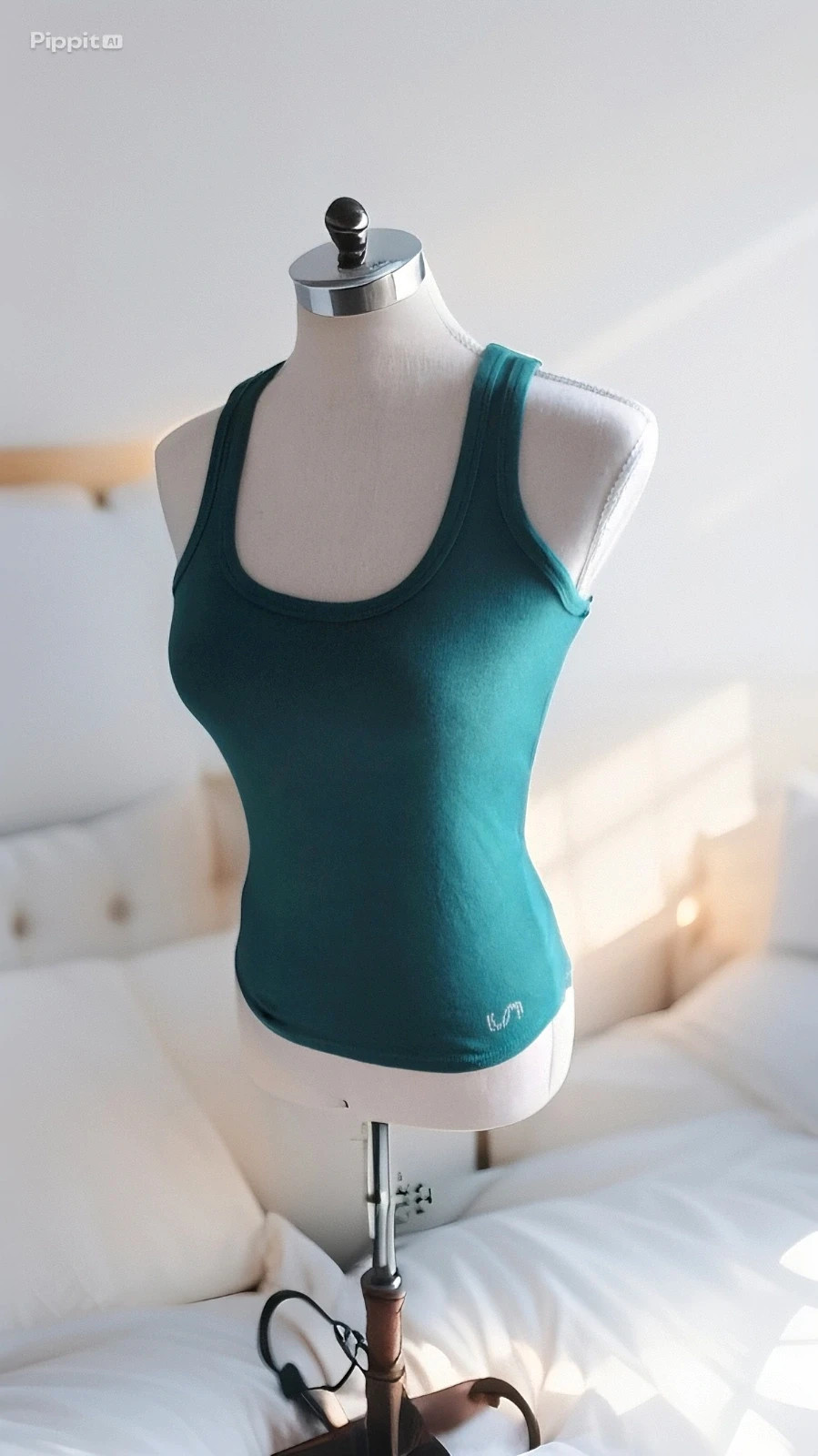 Débardeur Undiz vert foncé – Taille XS – Look chic et tendance – Undiz – taille XS 4