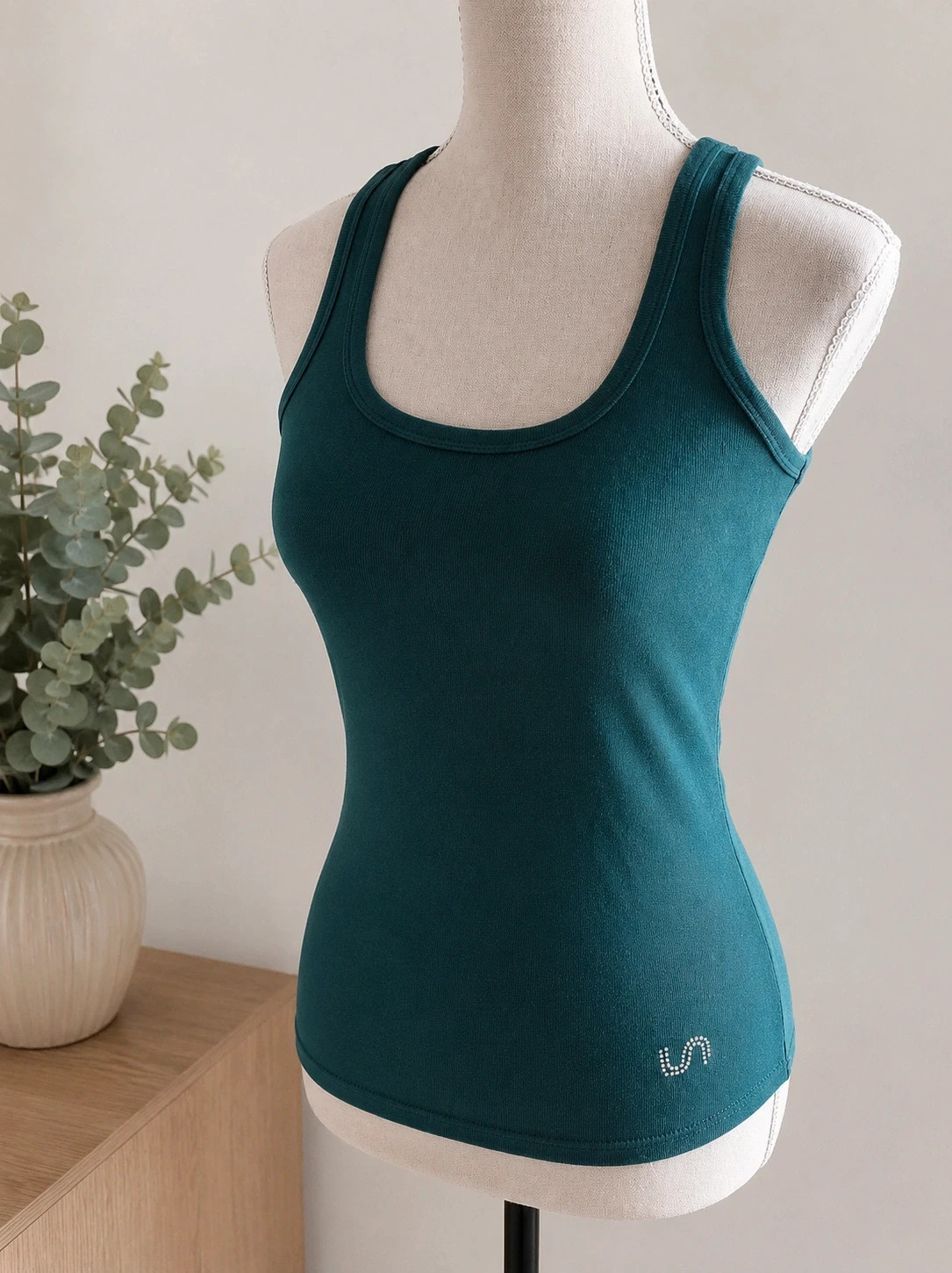 Débardeur Undiz vert foncé – Taille XS – Look chic et tendance