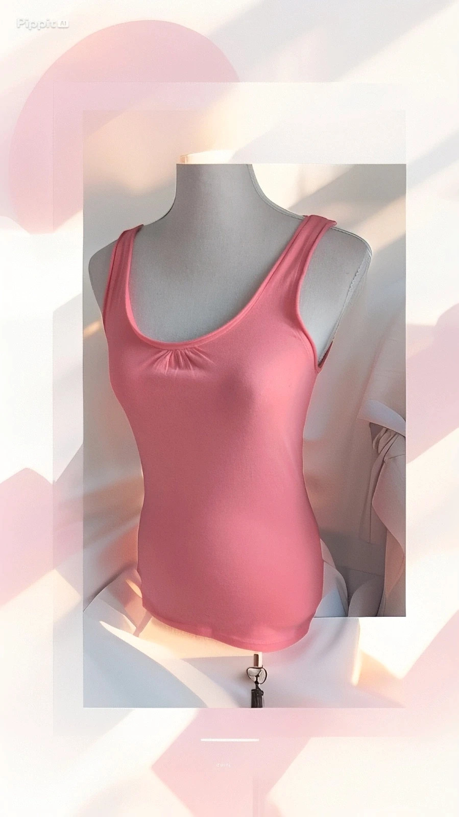 Débardeur rose Anna Karel – Taille S - Look casual chic Tendance – Anna Karel – taille S 2