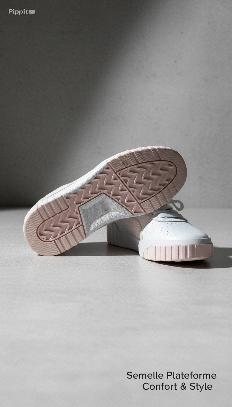 Baskets Puma blanches et roses – Taille 39 – Très bon état – Puma – taille EU 39 3