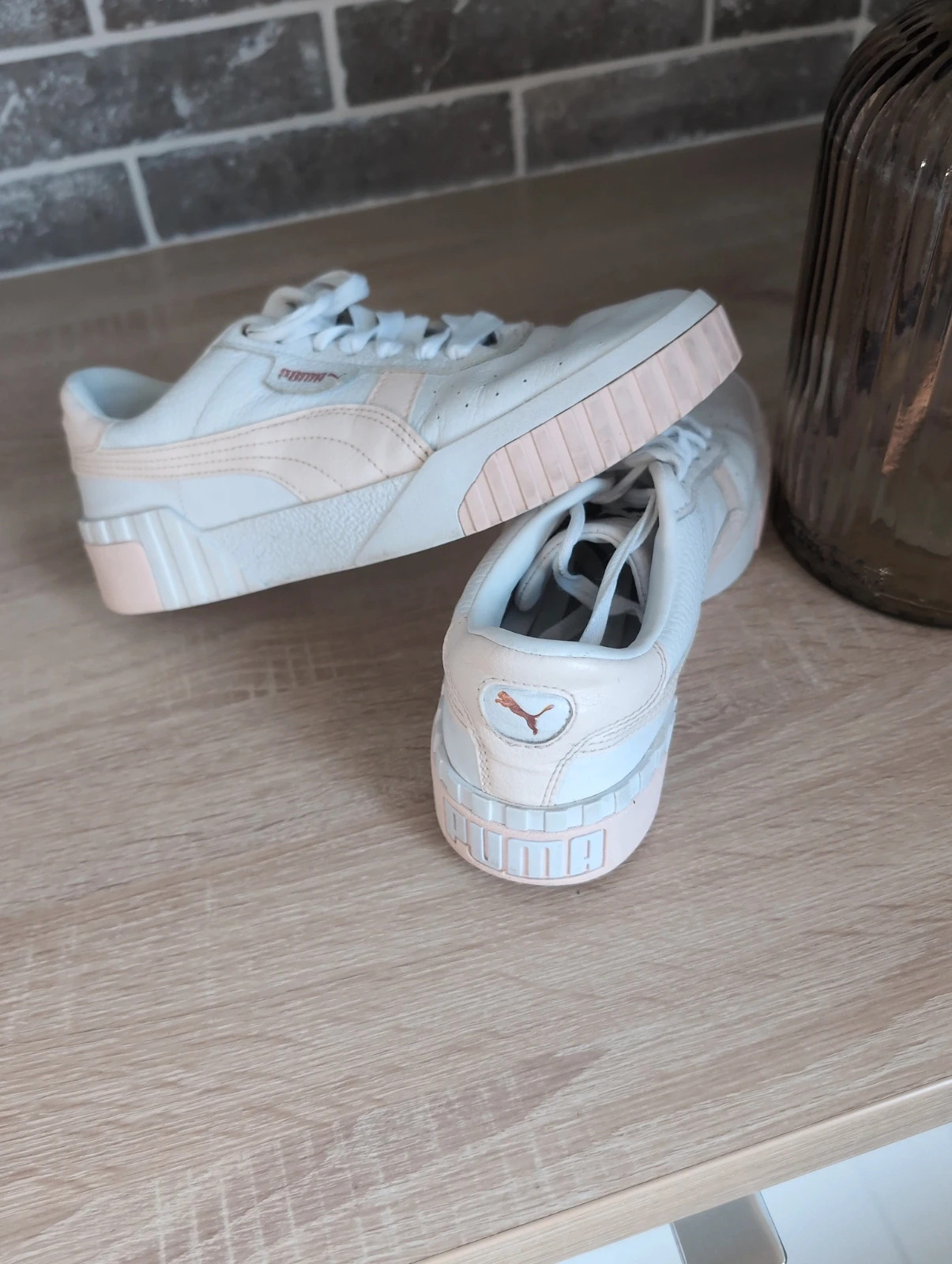 Baskets Puma blanches et roses – Taille 39 – Très bon état – Puma – taille EU 39 4