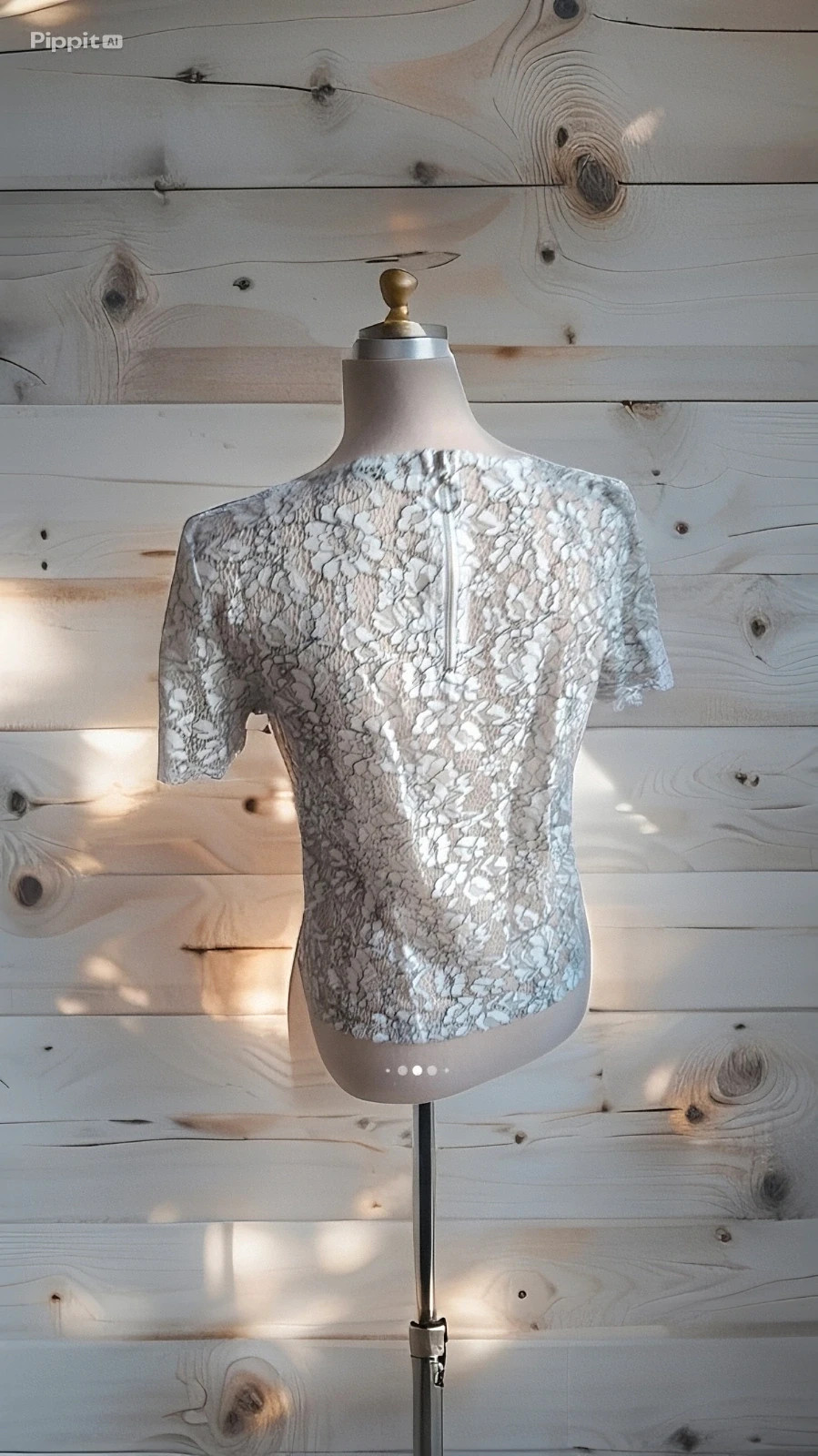 Top Dentelle transparente chic et féminin Pimkie / Taille M – Pimkie – taille M 2
