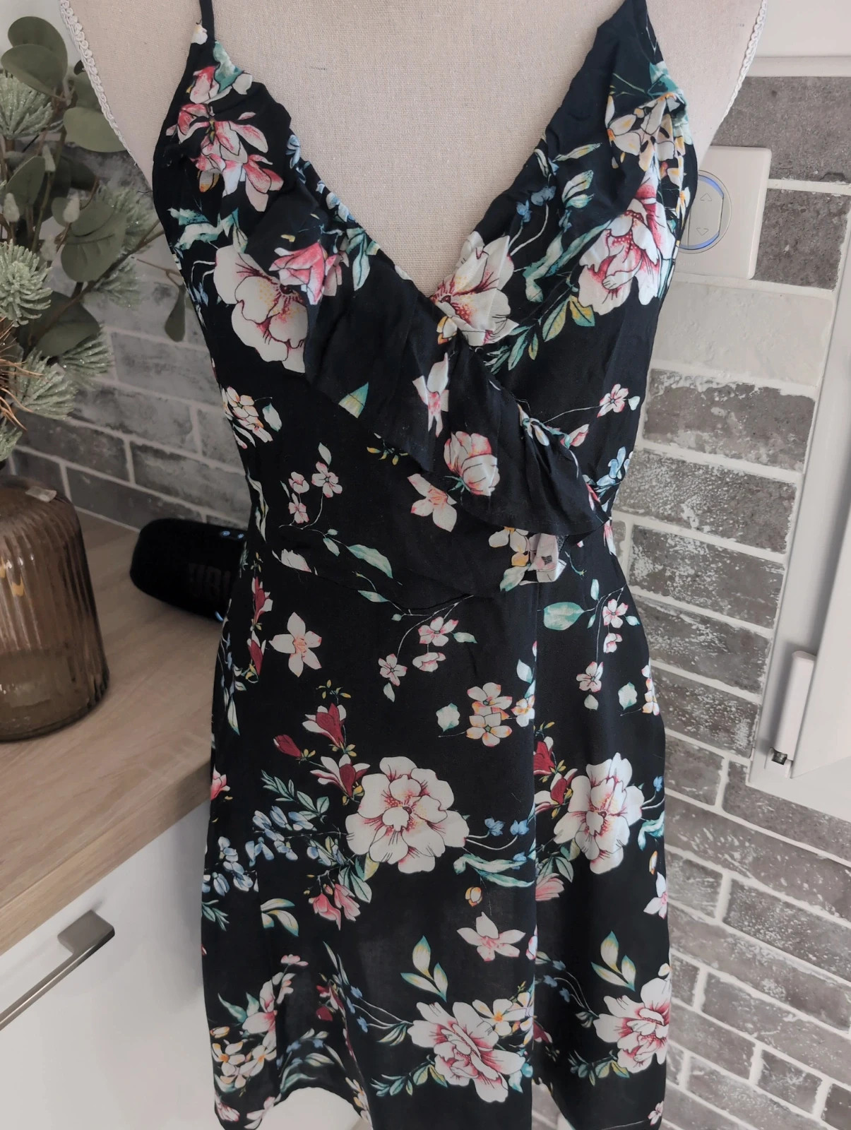 Robe Bretelles fines estivale imprimé floral coloré chic Pimkie – taille 36 – Pimkie – taille S 4