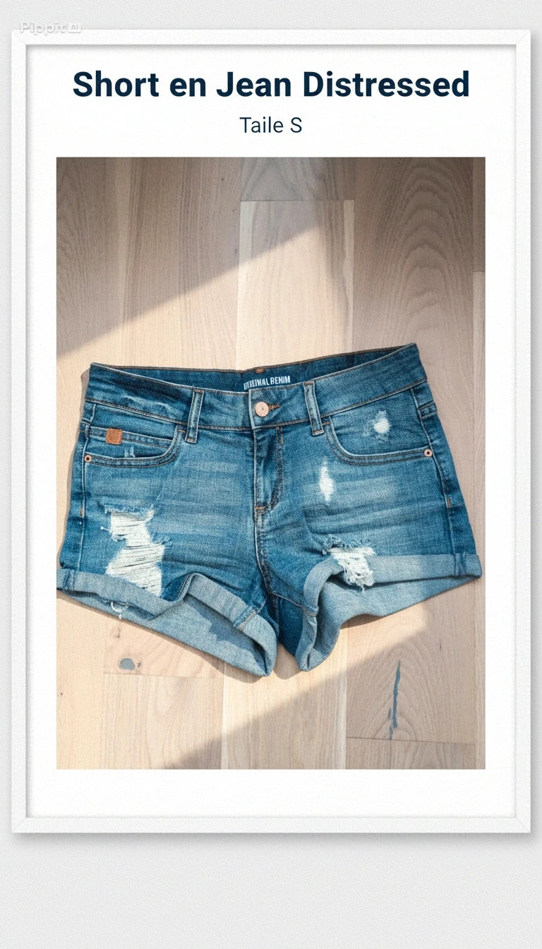Short en jean tendance Jennyfer – Taille 36 Look casual chic – Jennyfer – taille 36 4