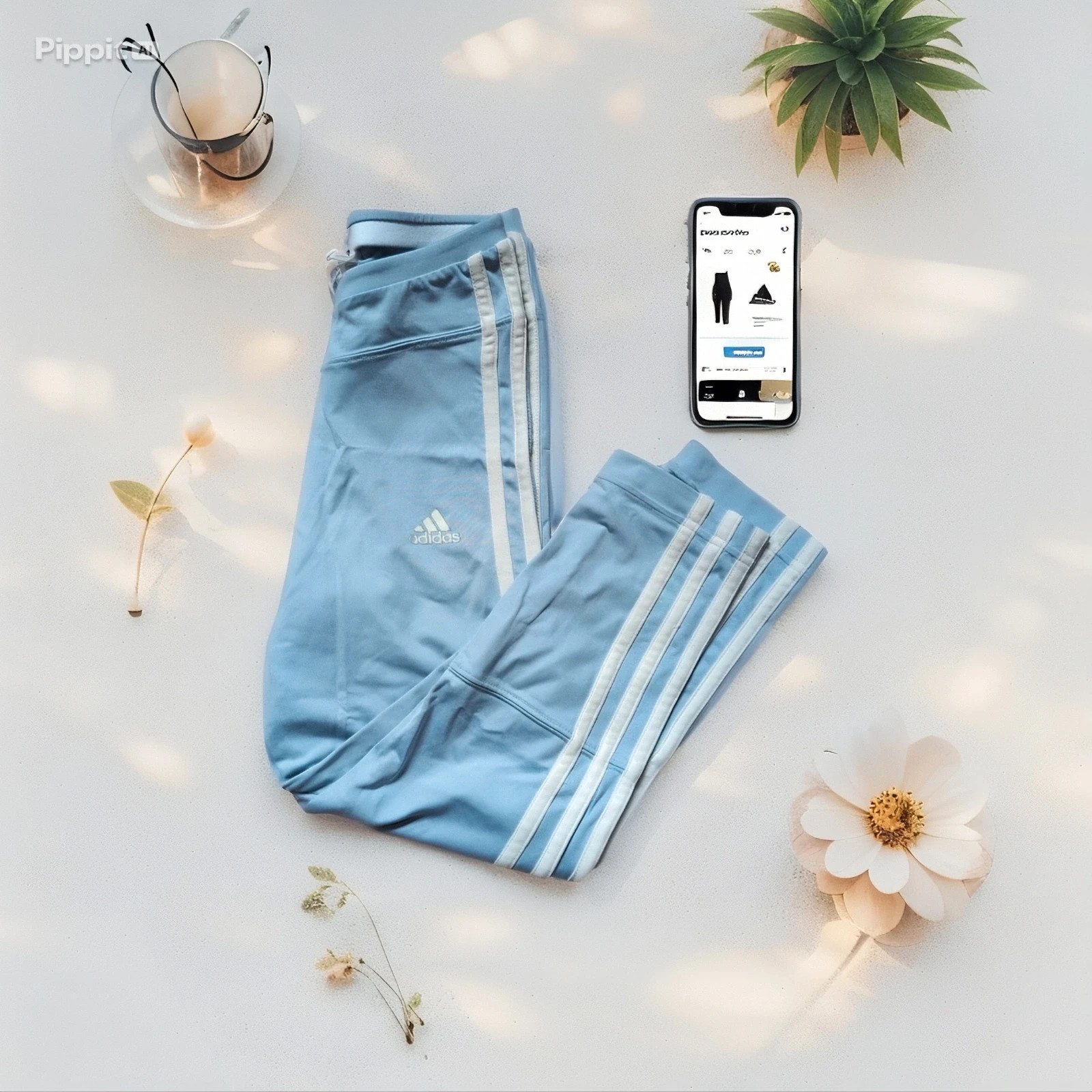 Adidas Climalite femme - Corsaire sport / Y2K - Taille S