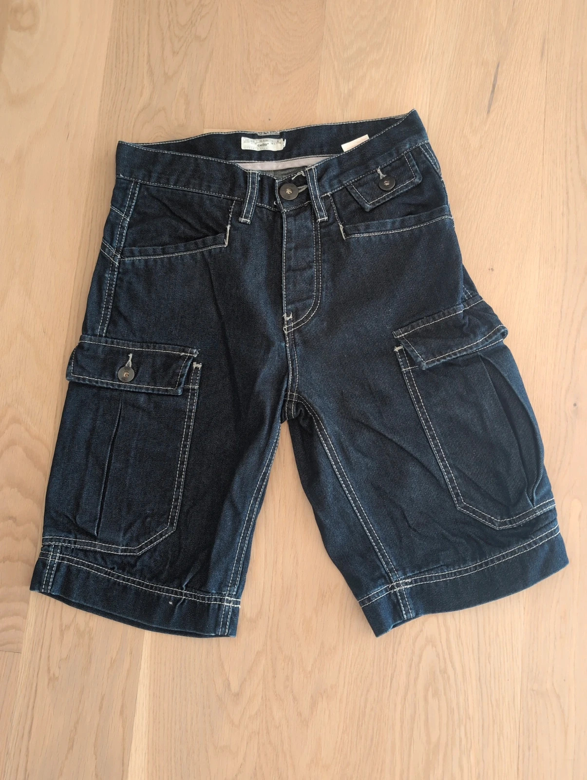 Bermuda cargo / multi-poches homme Celio - Taille S- Style tendance & ultra pratique