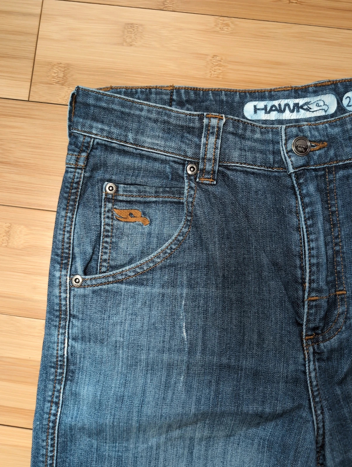 Bermuda en jean enfant Hawk – Taille 14 ans / 164 cm style casual tendance – HAWK – taille 14 ans 2