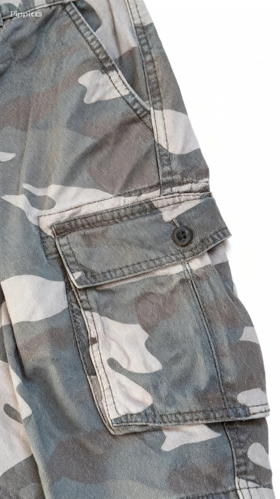 Bermuda cargo militaire camouflage clair homme Outdoor – Taille M – OUTDOOR – taille M 3