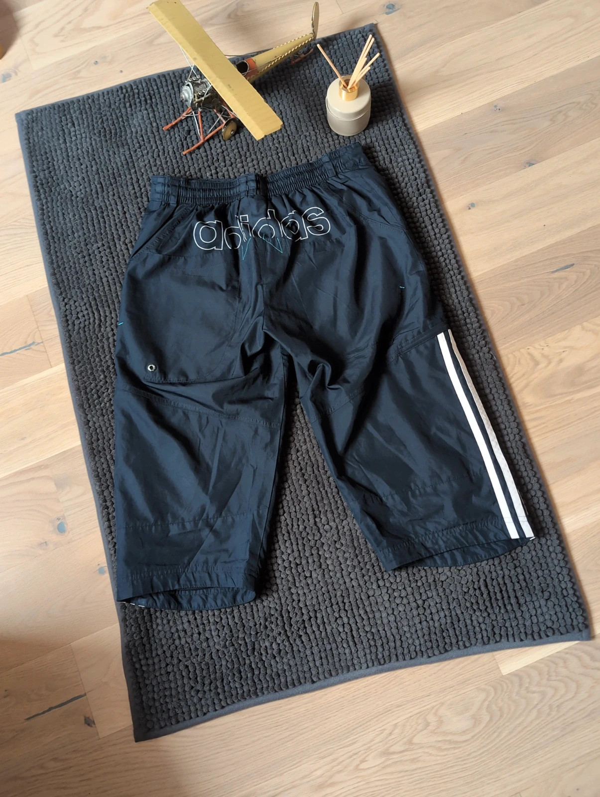 Adidas pantacourt bleu marine 14 ans neuf survêtement streetwear sport Y2K – adidas – taille 14 ans 3