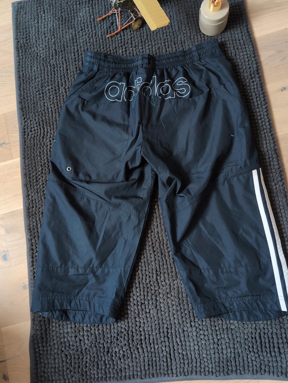 Adidas pantacourt bleu marine 14 ans neuf survêtement streetwear sport Y2K – adidas – taille 14 ans 2