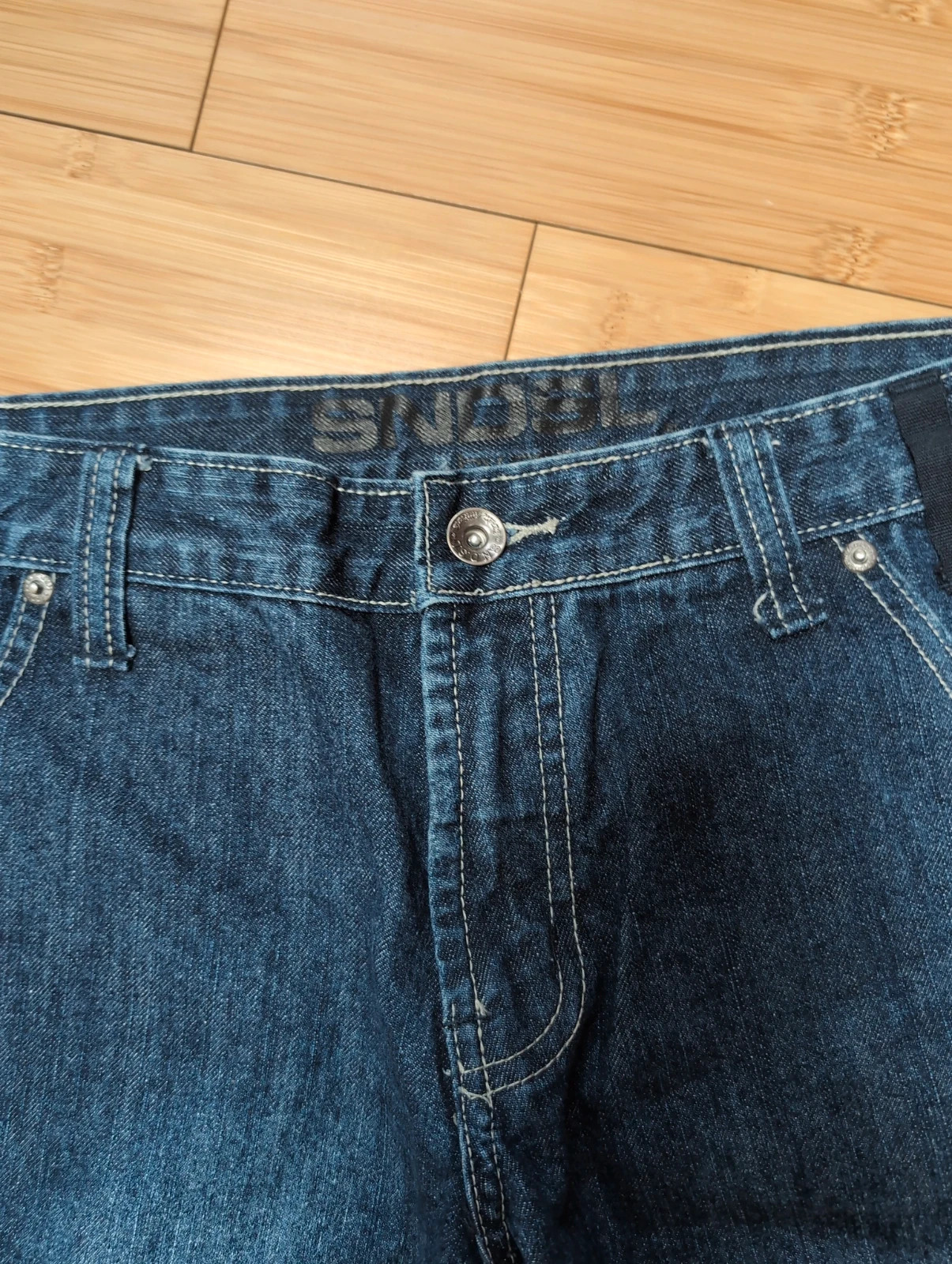 Bermuda cargo en jean Sandsoil style Y2K - Taille 14 ans – SANDSOIL – taille 14 ans 3