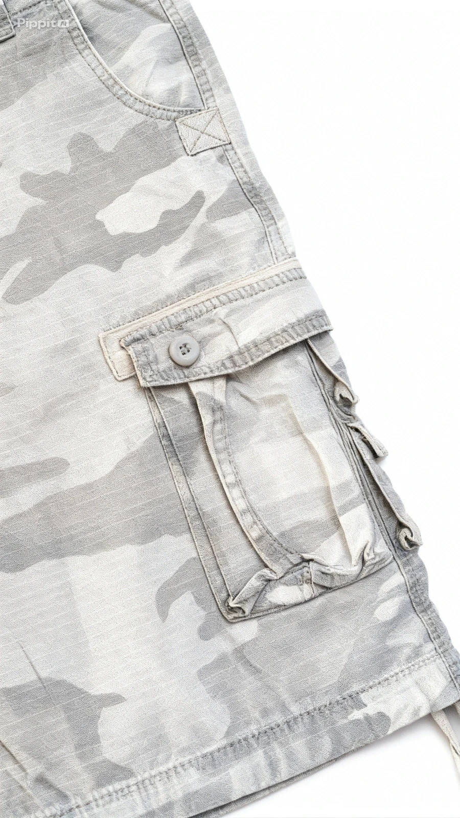 Bermuda cargo militaire clair Vintage States – Taille M/40 – Vintage STATES – taille M 2